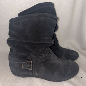 Pittarello Italy Slouchy western booties ankle boots 37 Suede Soft Grunge Biker